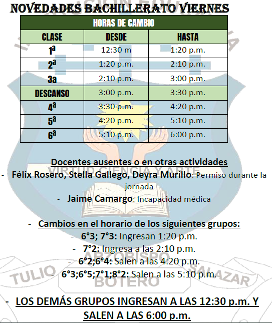 horario